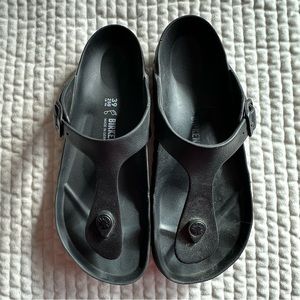 Black Birkenstock Gizeh Eva Sandals